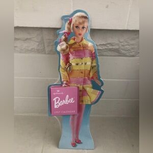 1997 Hallmark BARBIE CALENDAR‎ Sealed ALL THAT JAZZ OUTFIT Stand Up Doll Mattel